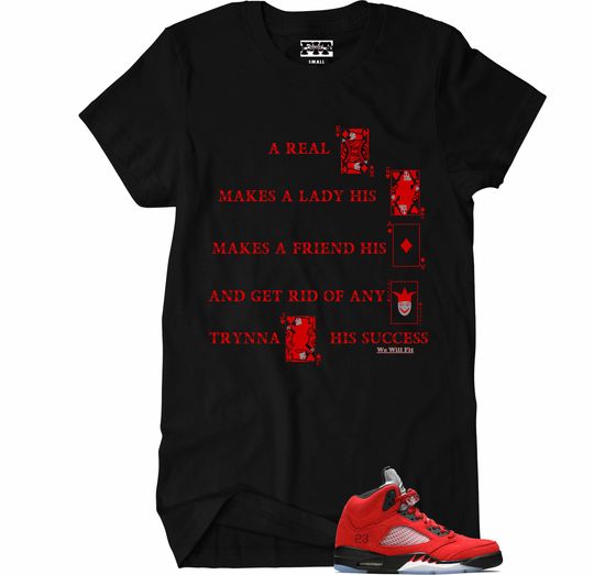 Discover Fitz 4 kickz Shirt to match the Jordan 5 Raging Bulls
