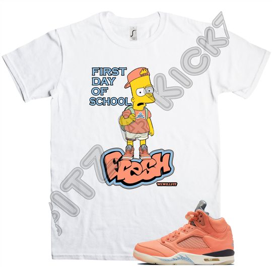 Discover Fitz 4 kickz Shirt to match the Jordan 5 Crimson Bliss