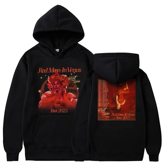 Discover Red Moon in Venus Tour Kali Unchis hoodie