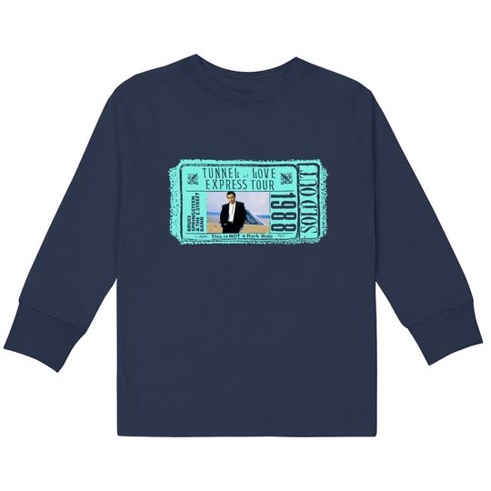 Discover Vintage 1988 Bruce Springsteen Tunnel of Love Tour Kids Long Sleeve T-Shirt