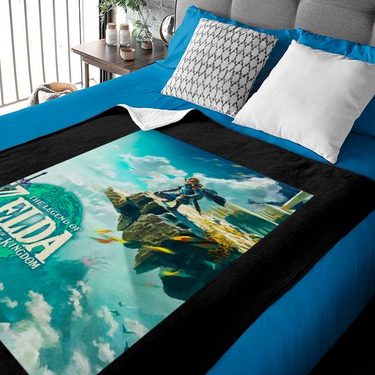 Discover Legend Of Zelda: Tears of the Kingdom Graphic Baby Blankets