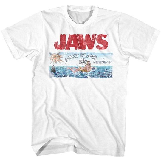 Discover Jaws Amity Island Movie Shirt