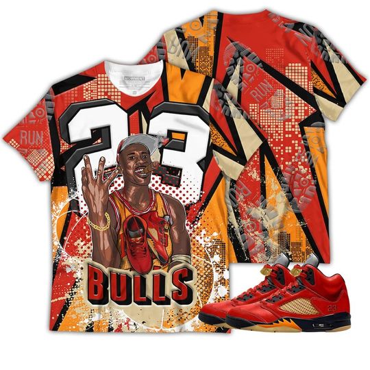 Discover Jordan Cigar Unisex Sneaker Shirt Match 5 Dunk On Mars Tee, Jordan 5 Mars For Her 3D T-Shirt, Hoodie, Zipup, Sweatshirt