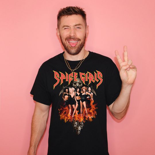 Discover Metal Spice Girl Vintage Style T Shirt