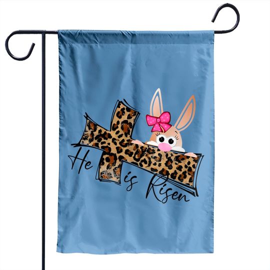 Discover Easter He is Risen Garden Flags