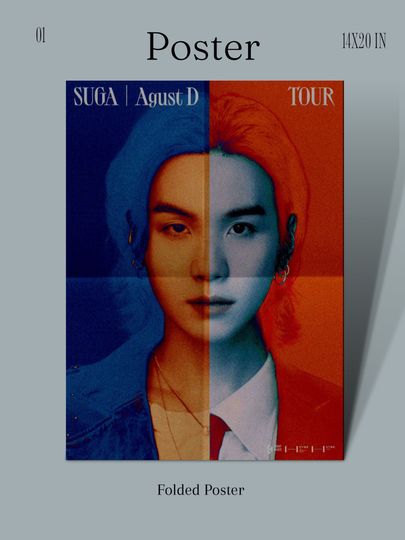 Discover SUGA | Agust D TOUR Poster
