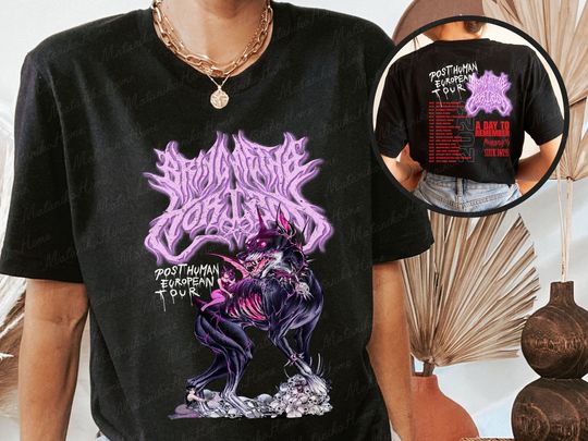 Discover Bring Me The Horizon Post Human European Tour Shirt