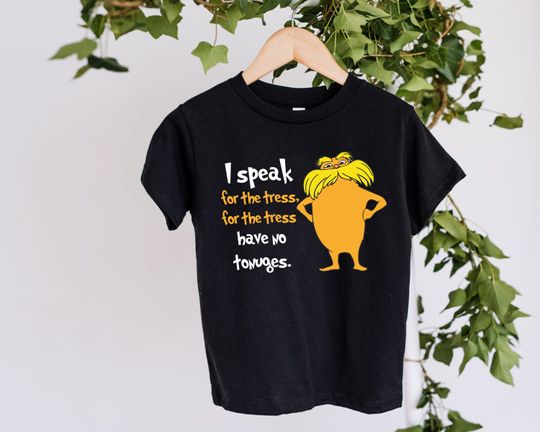 Discover I Speak For The Trees Shirt,Reading Day Shirt