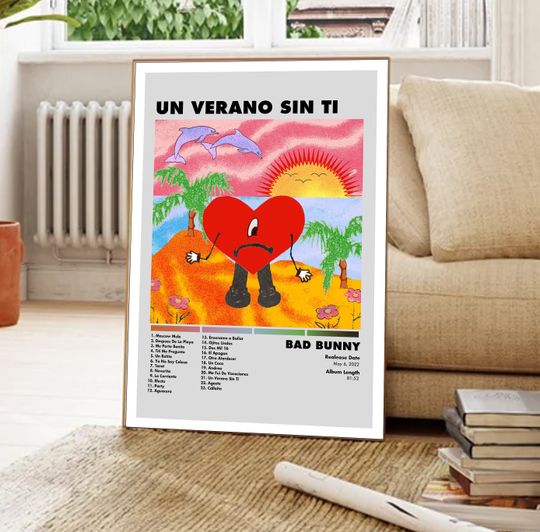 Discover Un Verano Sin Ti Bad Bunny Poster