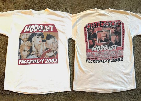 Discover Vtg No Doubt Rock Steady 2002 Tour T-Shirt