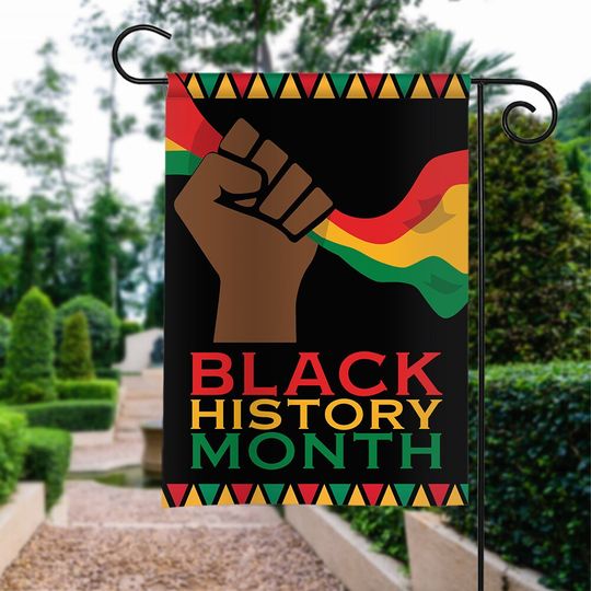 Discover Black History Month Garden Flag