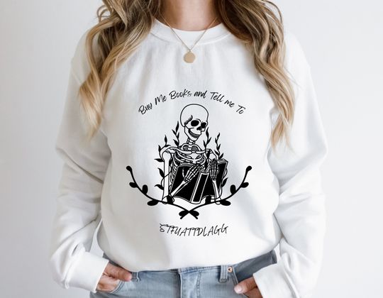 Discover STFUATTDLAGG Sweatshirt, Spicy books, crewneck smut, reader merch, smutty books, book lover, booktok