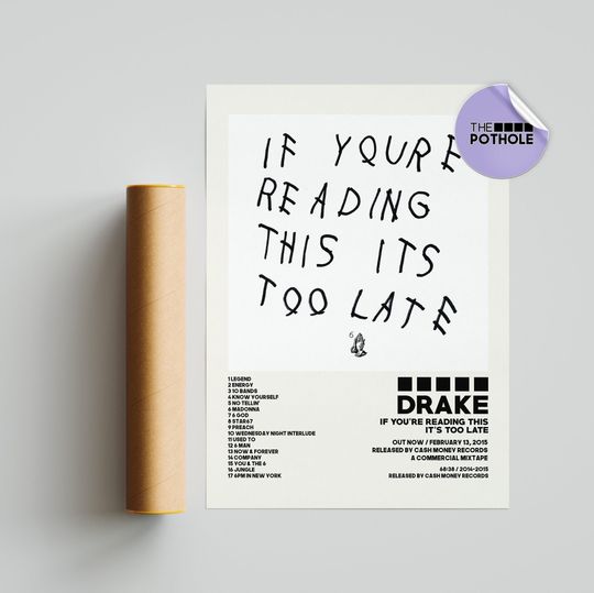 Discover If youre reading this its too late Poster