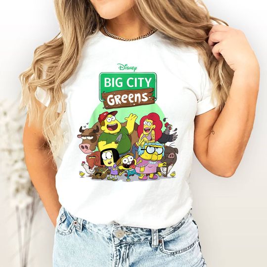 Discover Big City Greens Family T-Shirt - Fun Graphic Design