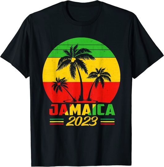 Discover Jamaica 2023 Holiday Matching Family Group Vacation Trip T-Shirt