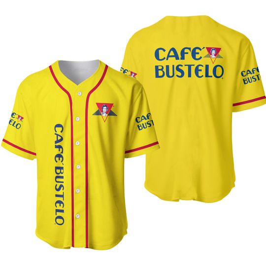 Discover CAFE BUSTELO Baseball Jersey