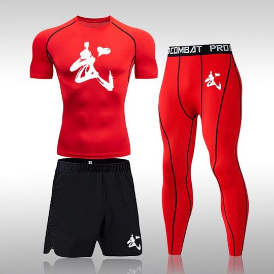 Discover Sportswear Suits Gym Tights Training Men's Sportswear Suits Gym Tights Sets