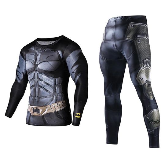 Discover Men's Sportswear Suits Gym Tights Sports Set Running