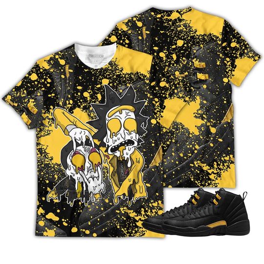 Discover Graffiti Rick And Drip Unisex Sneaker Shirt Match Black Taxi