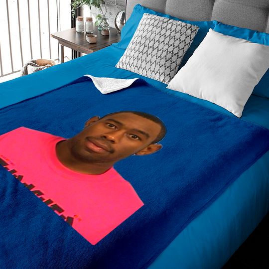 Discover Tyler The Creator Mugshot Rap Hip Hop Baby Blankets