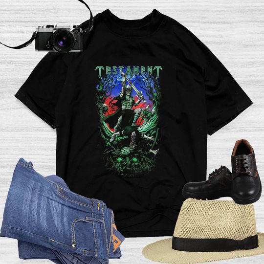 Discover Vintage Heavy Metal Band Testament T-Shirt, Testament Shirt Fan Gifts