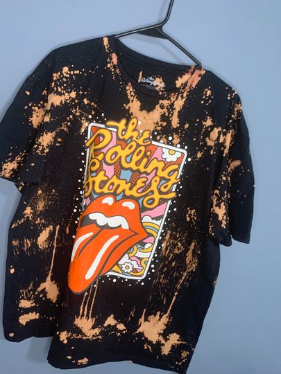 Discover Groupe De Rock Rolling Stone T-Shirt 3D