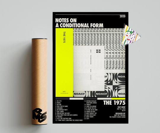 Discover The 1975 Poster | Notes On A Conditional Form Poster