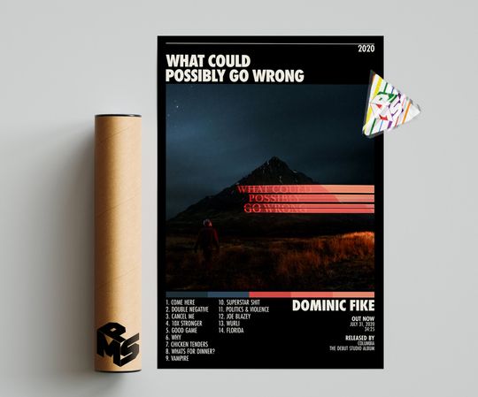 Discover Dominic Fike Poster | What Could Possibly Go Wrong Poster