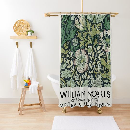 Discover William Morris Shower Curtain