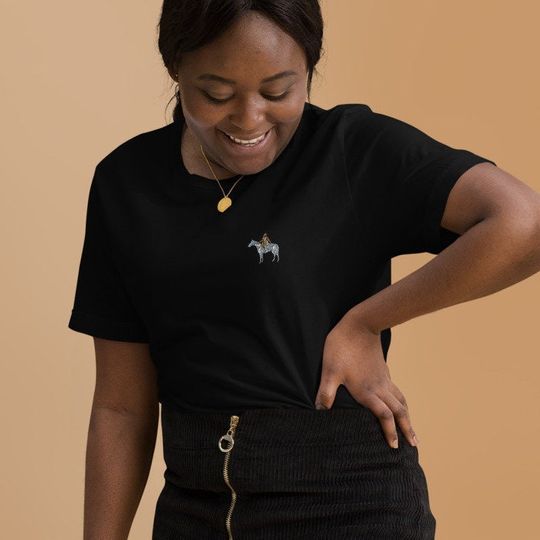 Discover Renaissance Embroidered Tee | Beyonc Minimal Shirt