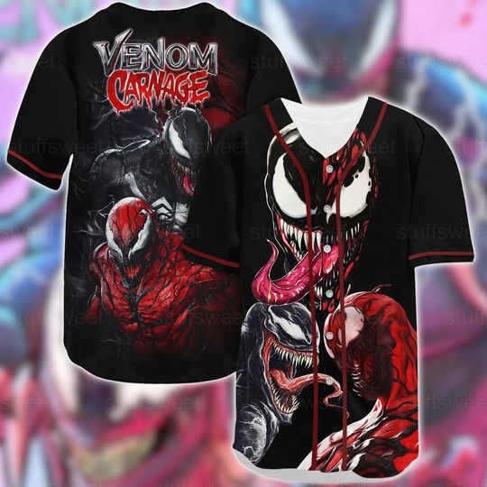 Discover Venom Baseball Jersey Shirt