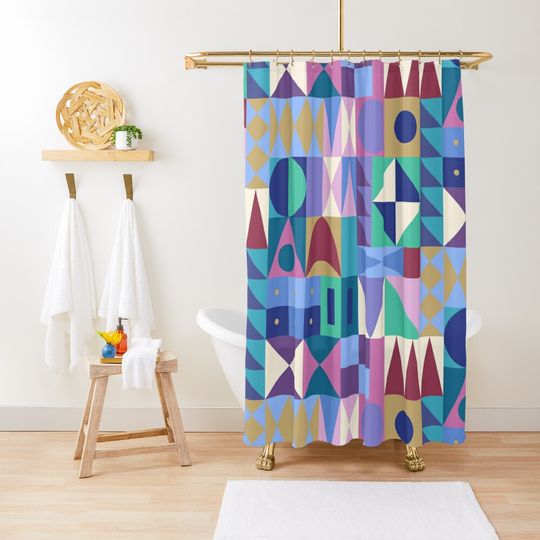 Discover Small World Florida Shower Curtain