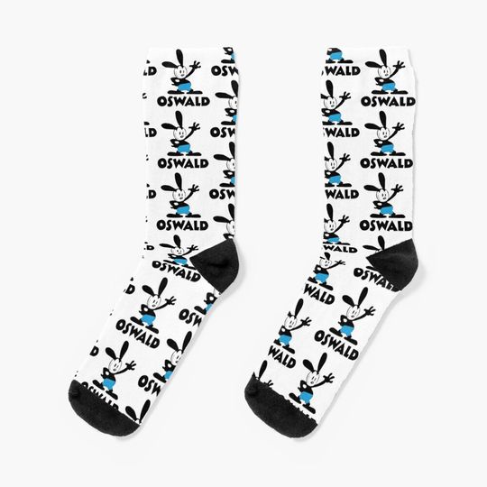 Discover Oswald the Lucky Rabbit Socks
