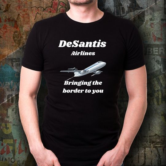 Discover DeSantis Airlines Conservative T-shirt