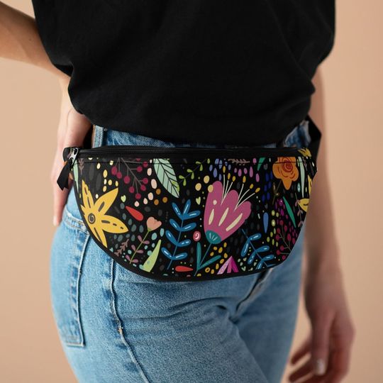 Discover Spring Garden Floral Fanny Pack