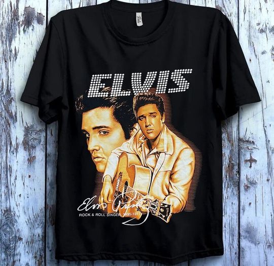 Discover Elvis Presley Graphic Tee and Hoodie Collection
