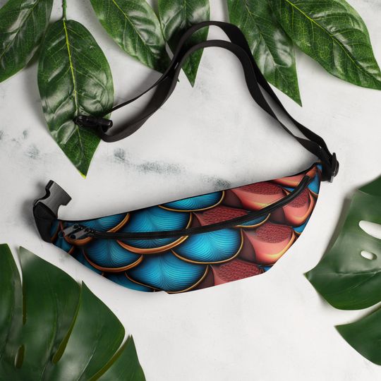 Discover The Red Dragon Scales Fanny Pack
