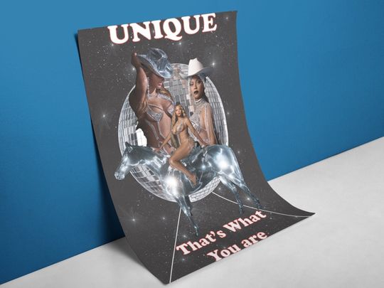 Discover Vintage Beyonce Renaissance Poster