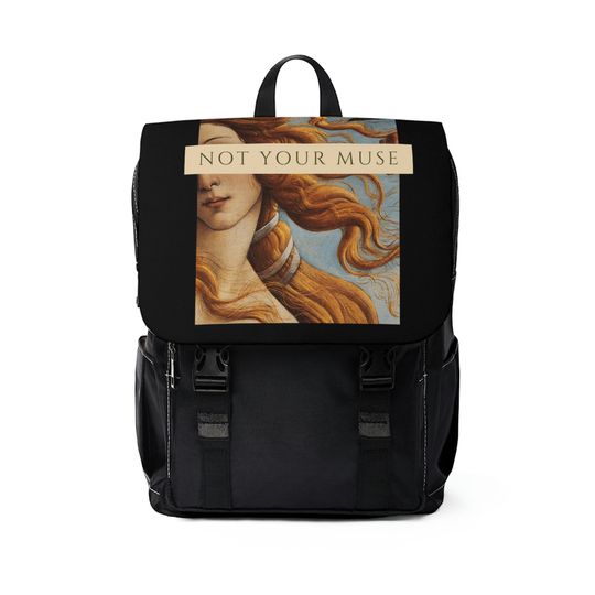 Discover Not Your Muse Unisex Casual Shoulder Backpack