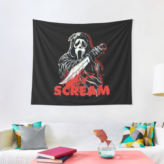 Discover Scream Movie Tapestry