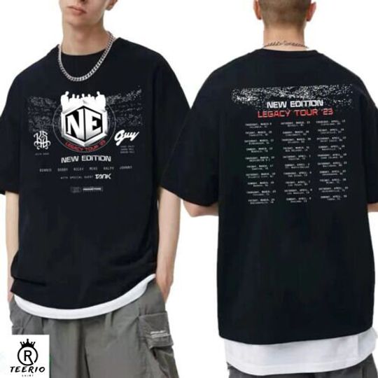Discover New Edition Legacy Tour 2023 T-Shirt