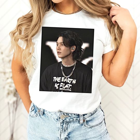 Discover Suga in Busan Unisex Heavy Cotton Tee, BTS Suga Min Yoongi Shirt, BTS Merch