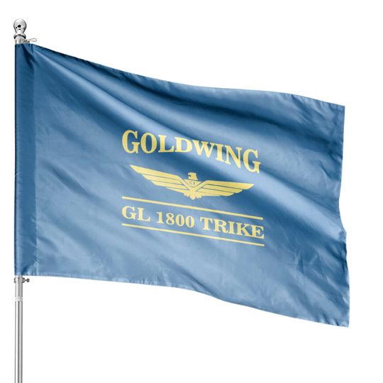 Discover GOLDWING TRIKE BAR LOGO House Flags SHORT OR LONG SLEEVE M House Flags