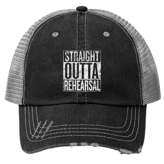 Discover Broadway Musical Theatre Broadway Play Musical The Print Trucker Hat
