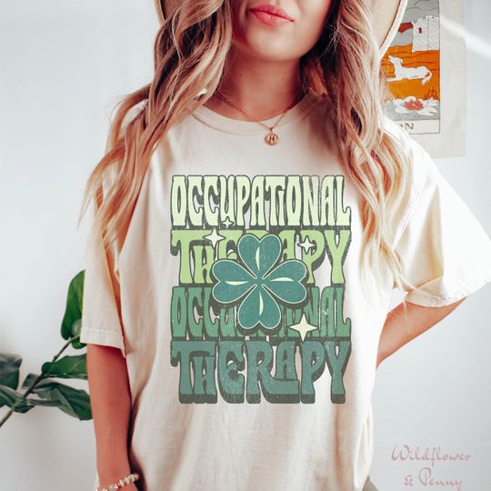 Discover St Patricks Day Occupational Therapy Shirt,St Patricks Ot Shirt