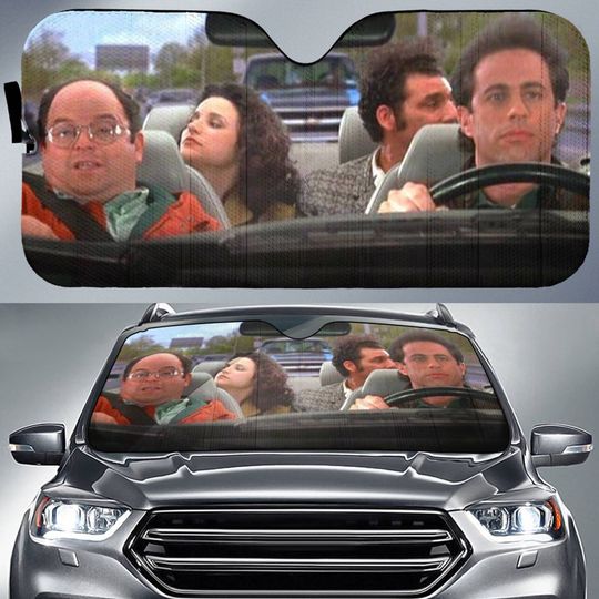 Discover Seinfeld Windshield Visor - Car Sunshade