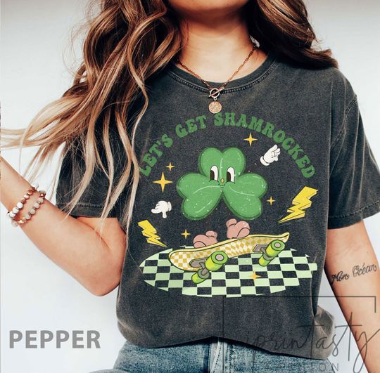Discover Let's get shamrocked t-shirt, ST Patricks Day t-shirt