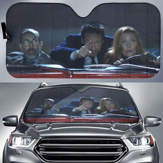 Discover X-Files TV Series Car Sun Shade XFiles Car Sun Shade