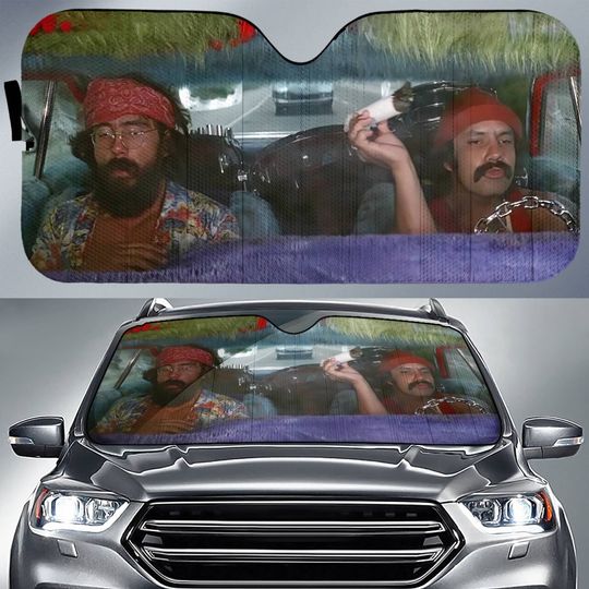 Discover Cheech And Chong Car Sun Shade Cheech Chong Car Sun Shade