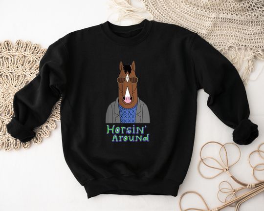 Discover Bojack Horseman Sweatshirt, Horsin Around Sweatshirt